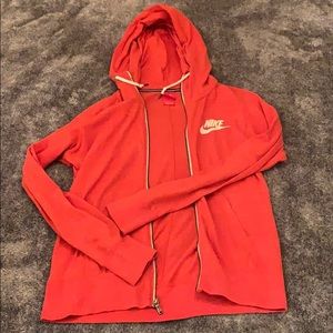 Lightweight classic Nike zip-up hoodie